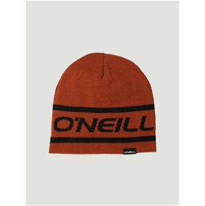 ONeill Orange Mens Patterned Reversible Winter Beanie O'Neill Reversi - Men