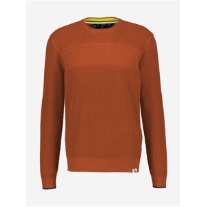Orange men's sweater LERROS - Men