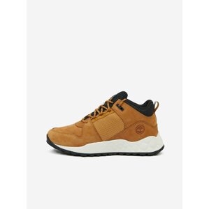 Brown Boys Suede Shoes Timberland Solar Wave Low - Boys