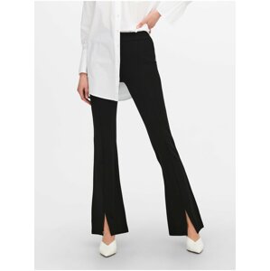 Black Women Flared Fit Pants JDY Pretty - Women