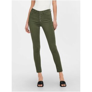 Khaki skinny fit jeans JDY Lara - Women