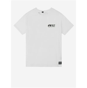White Men's T-Shirt with Print Picture - Men