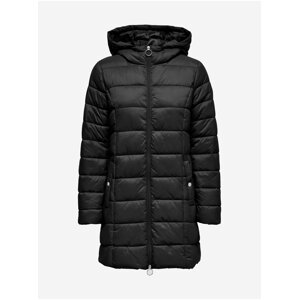 Black Quilted Coat JDY Zulu - Women