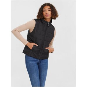 Black quilted vest VERO MODA Simone - Ladies