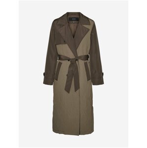 Dark brown trench coat VERO MODA Sutton - Ladies