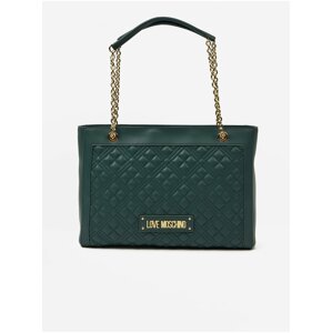 Dark Green Handbag Love Moschino - Women