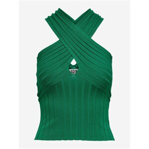 Green Womens Ribbed Top JDY Morgy - Women