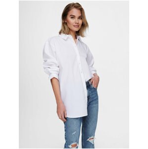 White Loose Shirt JDY Mio - Women