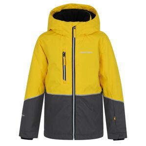 Boys Ski Jacket Hannah ANAKIN JR vibrant yellow/dark grey melange