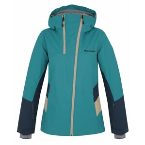 Women's Waterproof Ski Jacket Hannah NAOMI tile blue/midnight navy