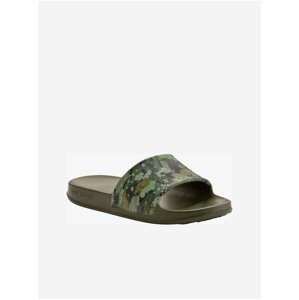 Green children's camouflage slippers Coqui Tora