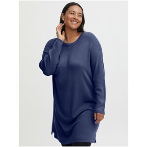 Dark blue sweater dress Fransa - Women