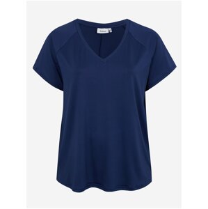Dark blue Womens T-Shirt Fransa - Women