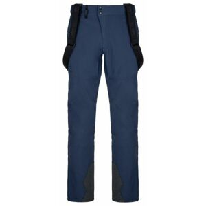 Men's softshell ski pants KILPI RHEA-M dark blue
