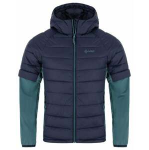 Dark blue men's insulated sports jacket Kilpi Verons-M