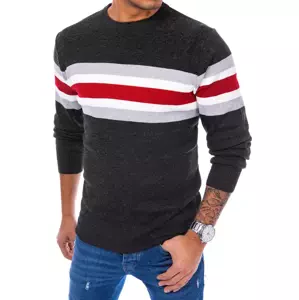 Men's dark gray sweater Dstreet