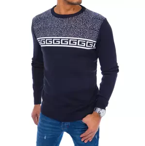 Dstreet dark blue men's sweater