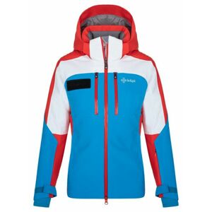 Women's ski jacket KILPI DEXEN-W blue/red