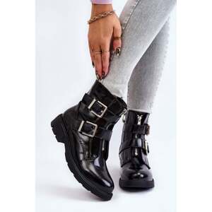 Women's Insulated Flat Zippered Boots Joshie Black