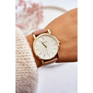 Women's watch with gold case Ernest Nude Vega