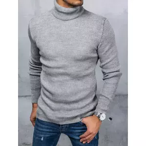 Men's light gray sweater Dstreet