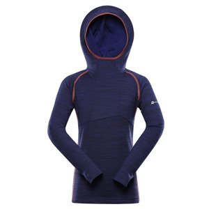 Kids quick-drying sweatshirt ALPINE PRO HISHO navy