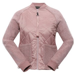 Women's quilted jacket nax NAX OKEGA pink