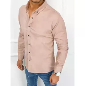 Dstreet Men's Elegant Pink Shirt