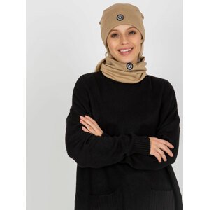 Women's camel winter set with application
