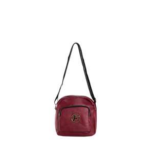 Burgundy small crossbody handbag