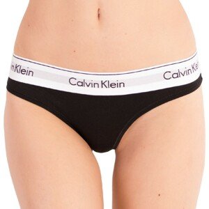 Women's thongs Calvin Klein black