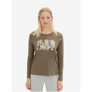 Khaki Women T-Shirt Tom Tailor - Women