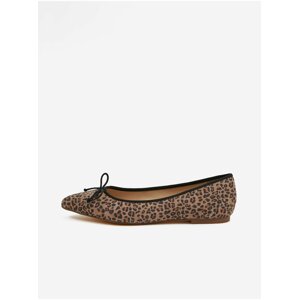 Brown women's patterned ballerinas ORSAY - Ladies