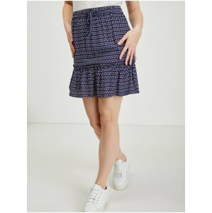 Dark blue lady patterned skirt ORSAY - Ladies