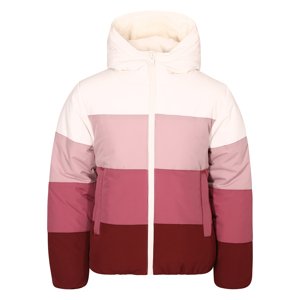 Beige-pink children's winter jacket NAX KEMENO