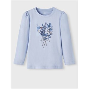 Light blue girls' T-shirt name it Teresa - Girls