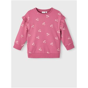 Pink Girly Patterned Sweatshirt name it Trina - Girls