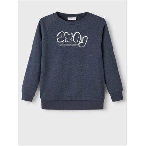 Dark blue boys brindle sweatshirt name it Vion - Boys