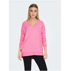 Pink Womens Light Sweater ONLY Lely - Women