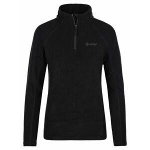 Women's fleece hooded sweatshirt KILPI ALMERI-W black