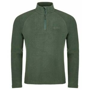 Men's fleece sweatshirt KILPI ALMERI-M dark green