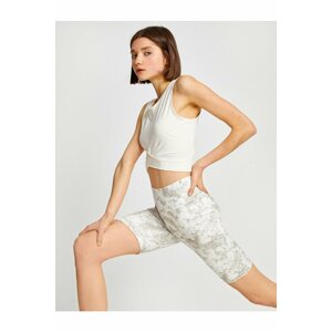 Koton Patterned Shorts Sport Leggings