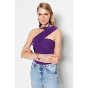 Trendyol Bodysuit - Purple - Slim fit