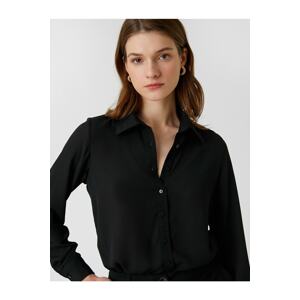 Koton Shirt - Black - Relaxed fit