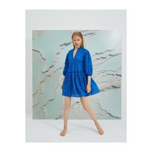 Koton Dress up - Dark blue - Ruffle both