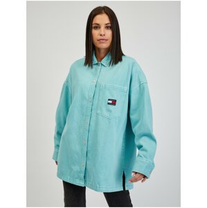 Blue Women's Oversize Outerwear Tommy Jeans - Women