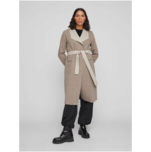 Brown Ladies Brindle Coat VILA Juice - Women