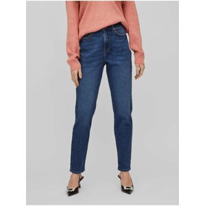 Dark Blue Women Mom Jeans VILA Naomi - Women