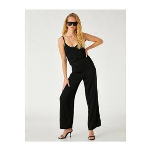 Koton Jumpsuit - Black - Fitted