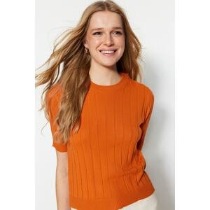 Trendyol Sweater - Orange - Regular fit